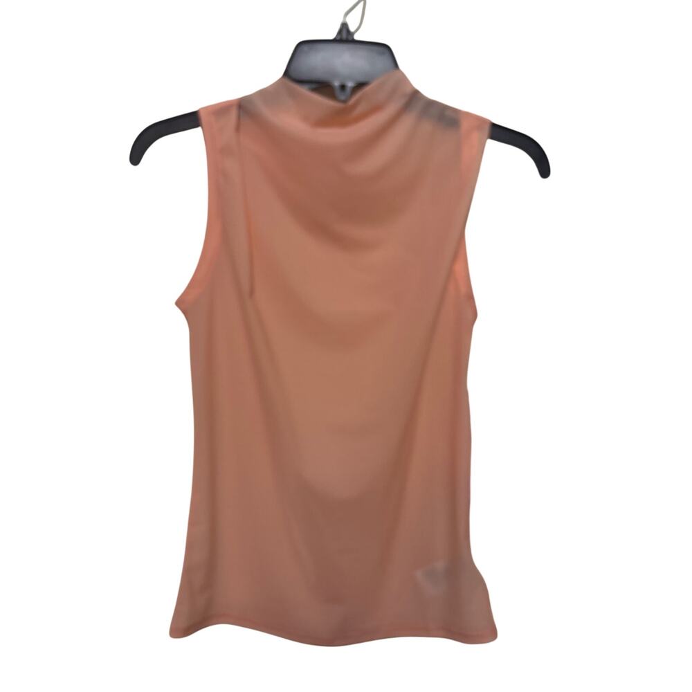 Athleta Sleeveless Mock Neck Tank Top in Dusty Rose